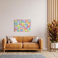 Load image into Gallery viewer, Lightning Love Graffiti Canvas Print
