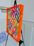 Load image into Gallery viewer, Rainbow Graffiti Hearts Painting
