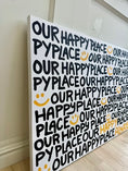 Load image into Gallery viewer, Our Happy Place Canvas Print
