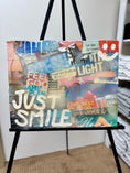 Load image into Gallery viewer, Just Smile Collage Art

