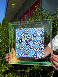 Load image into Gallery viewer, Blue Electric Love Wexel Float Frame
