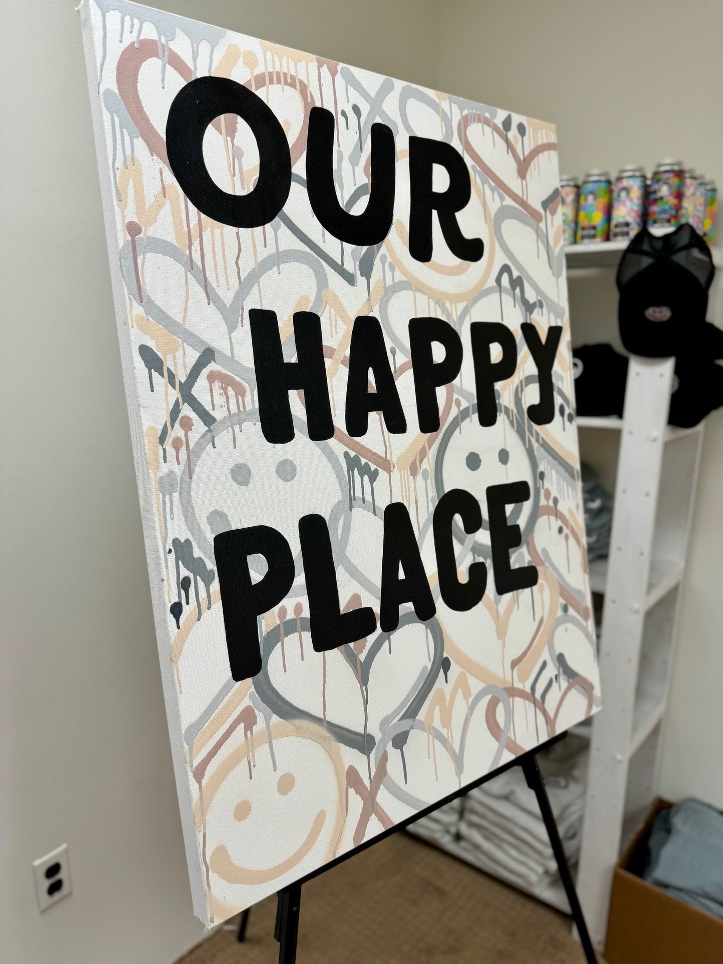 Our Happy Place Canvas Painting