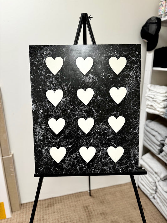 Marble Heart Painting