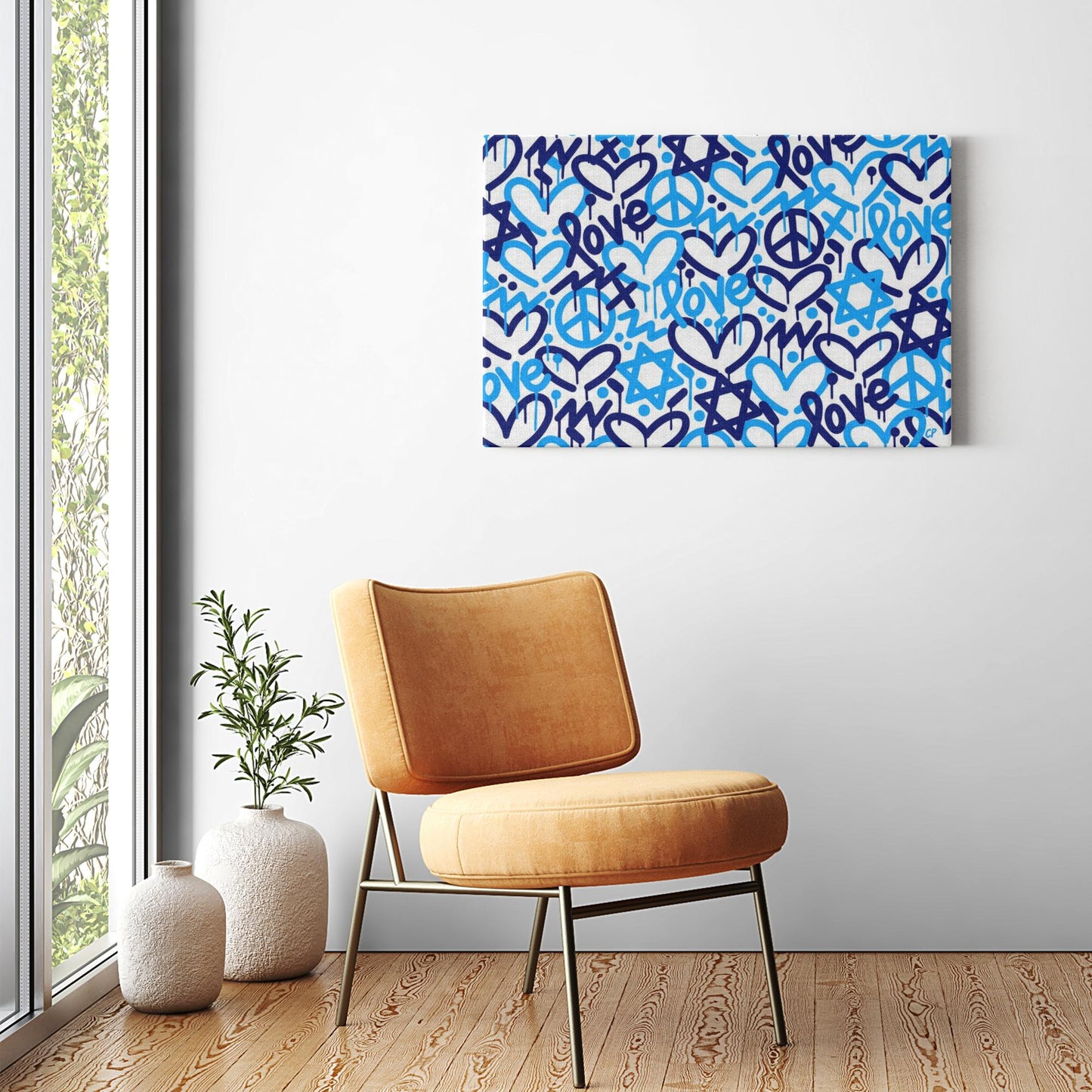 Jewish Love Canvas Print