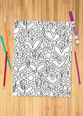 Load image into Gallery viewer, Jewish Love Coloring Sheet
