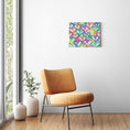 Load image into Gallery viewer, Rainbow Graffiti Hearts Canvas Print
