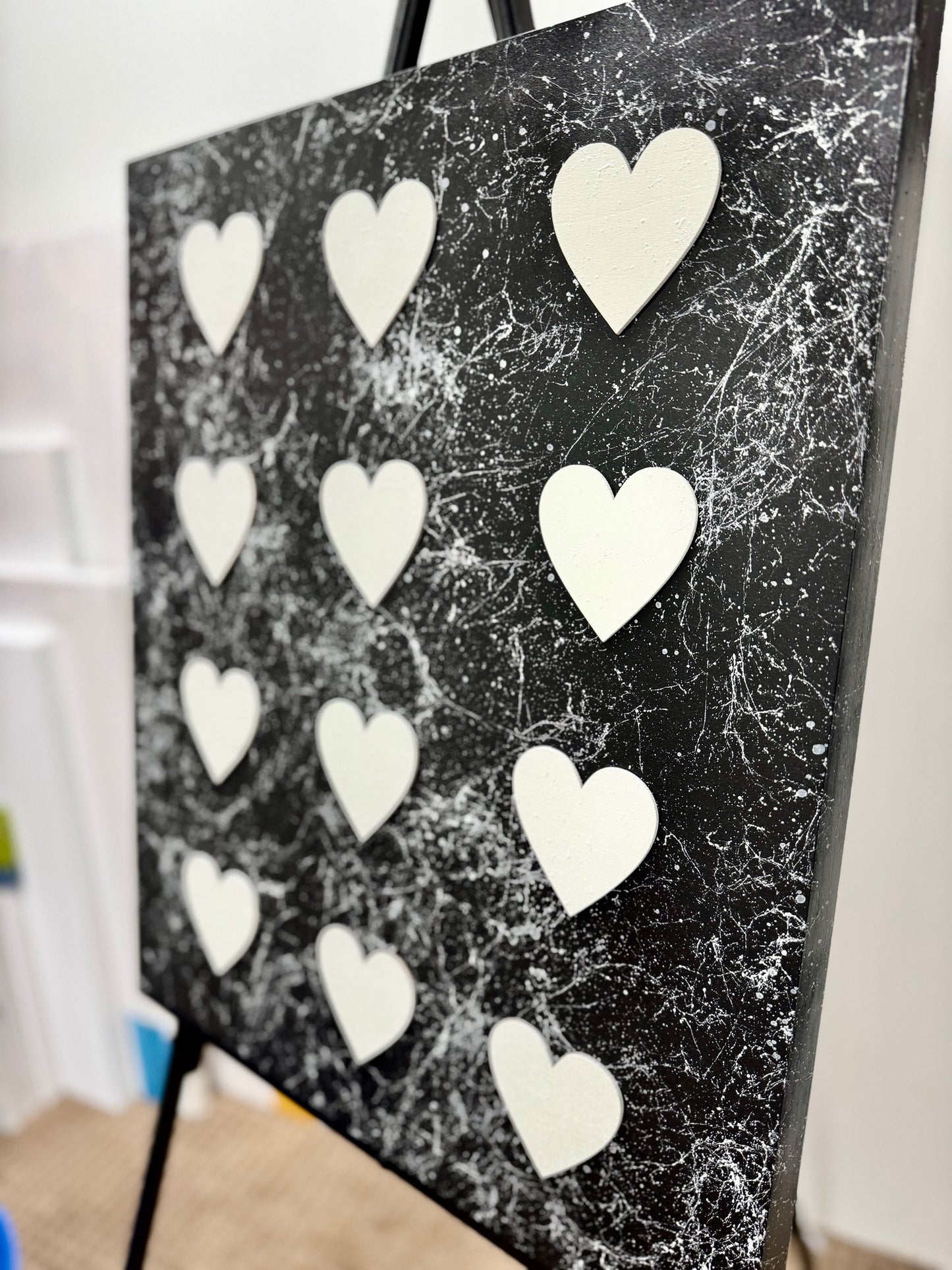 Marble Heart Painting