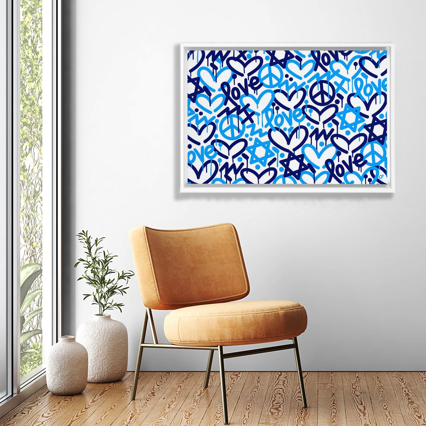 Jewish Love Canvas Print