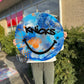 Knicks Happy Face 20" Painting