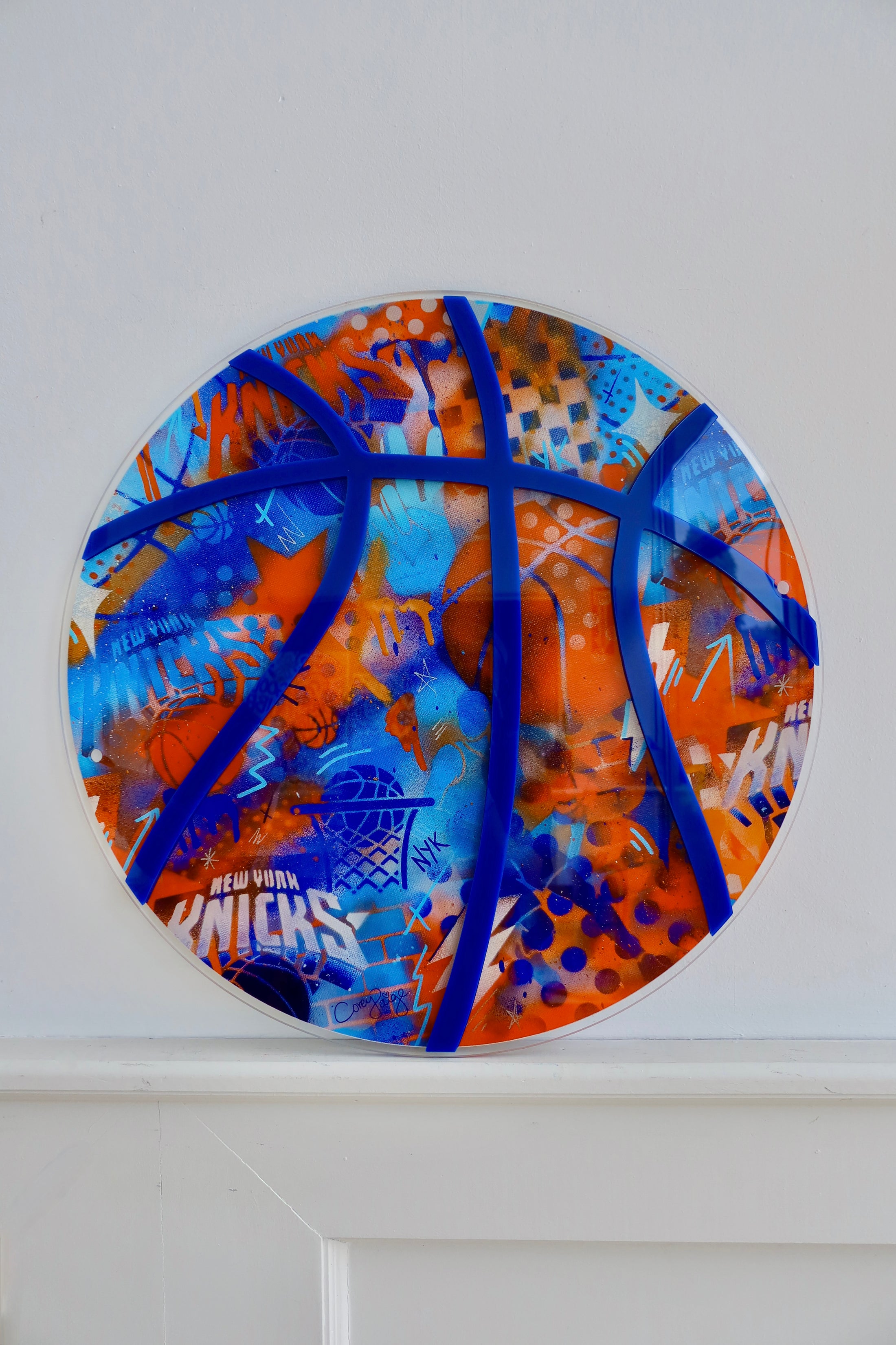 NYK Graffiti Acrylic Art Drop