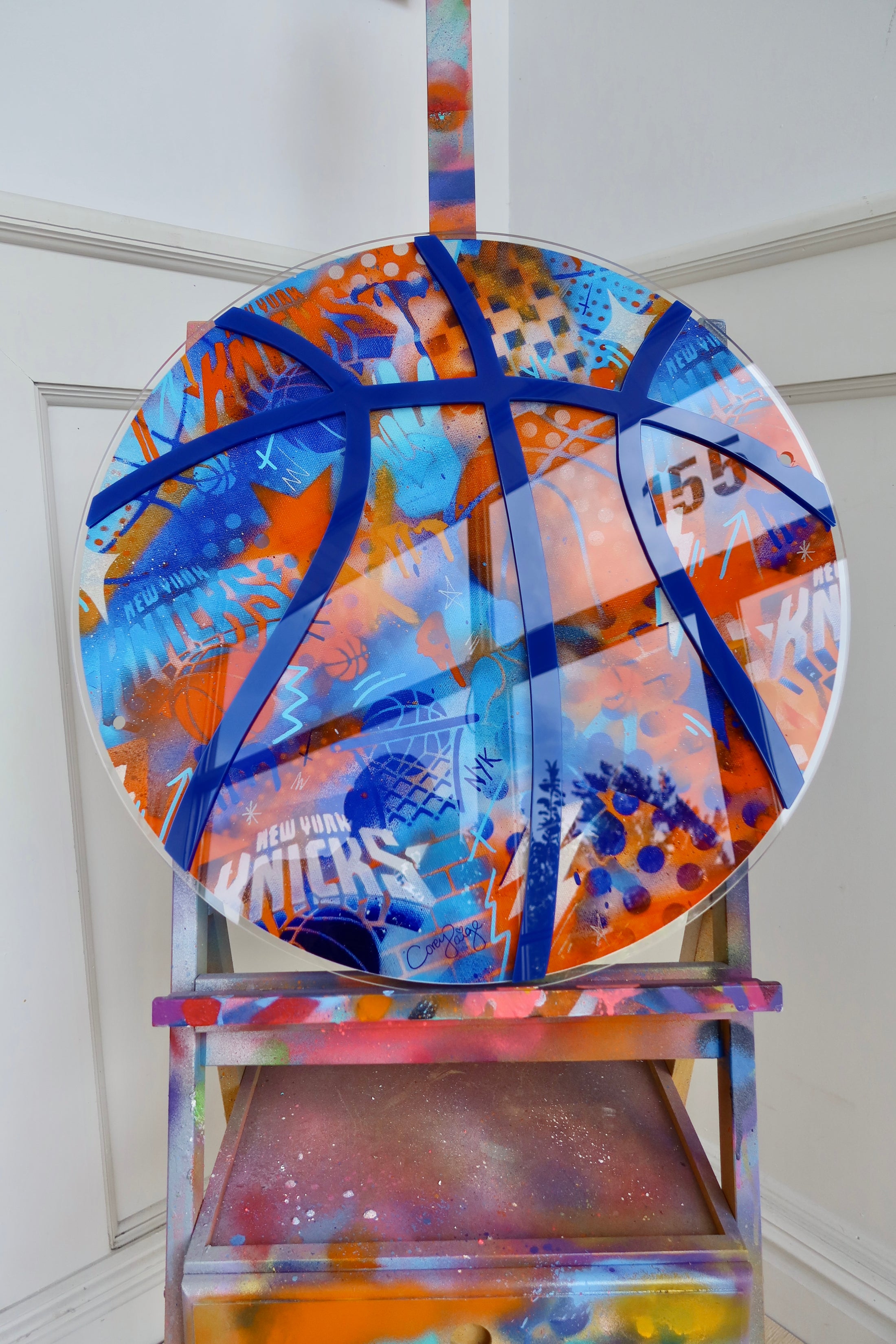 NYK Graffiti Acrylic Art Drop