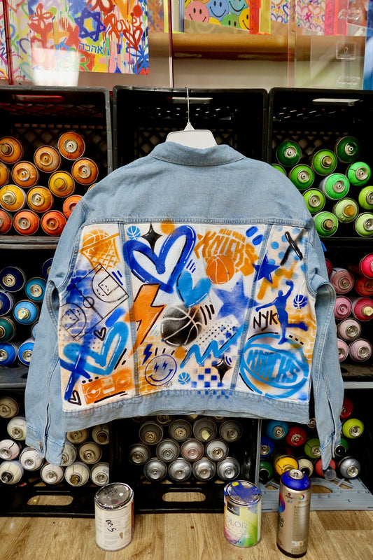 NYK Graffiti Art Denim Jackets