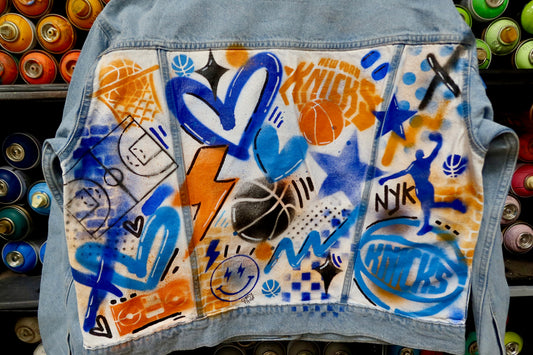 NYK Graffiti Art Denim Jackets