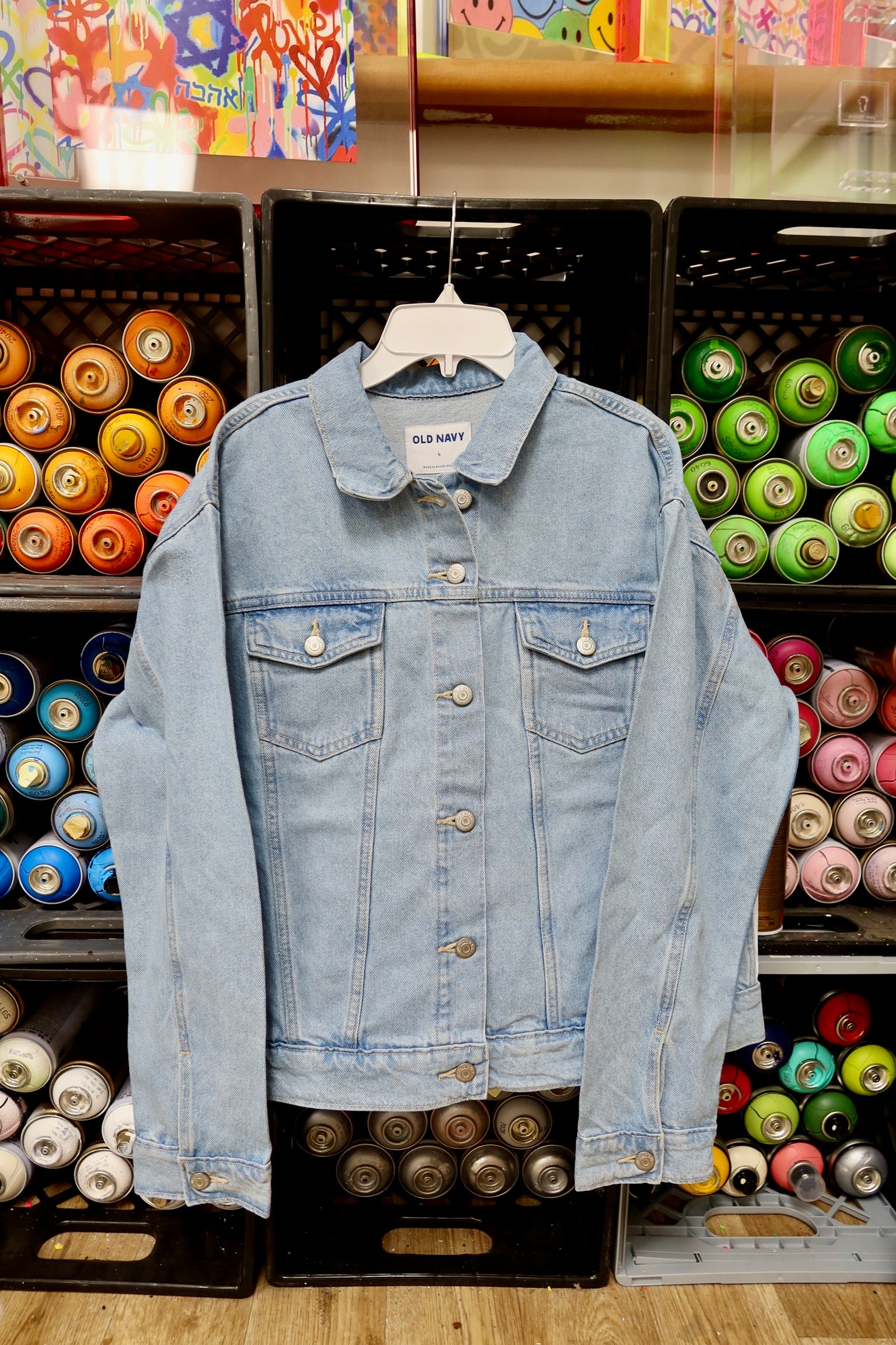 NYK Graffiti Art Denim Jackets