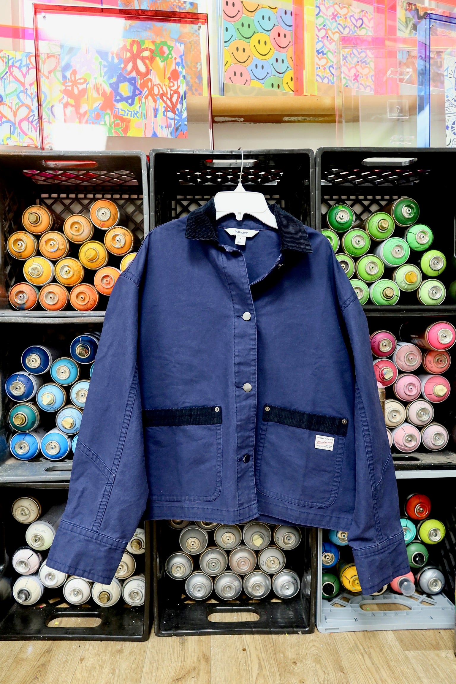 NYK Graffiti Art Denim Jackets