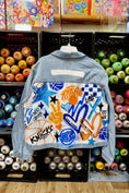 Load image into Gallery viewer, NYK Graffiti Art Denim Jackets
