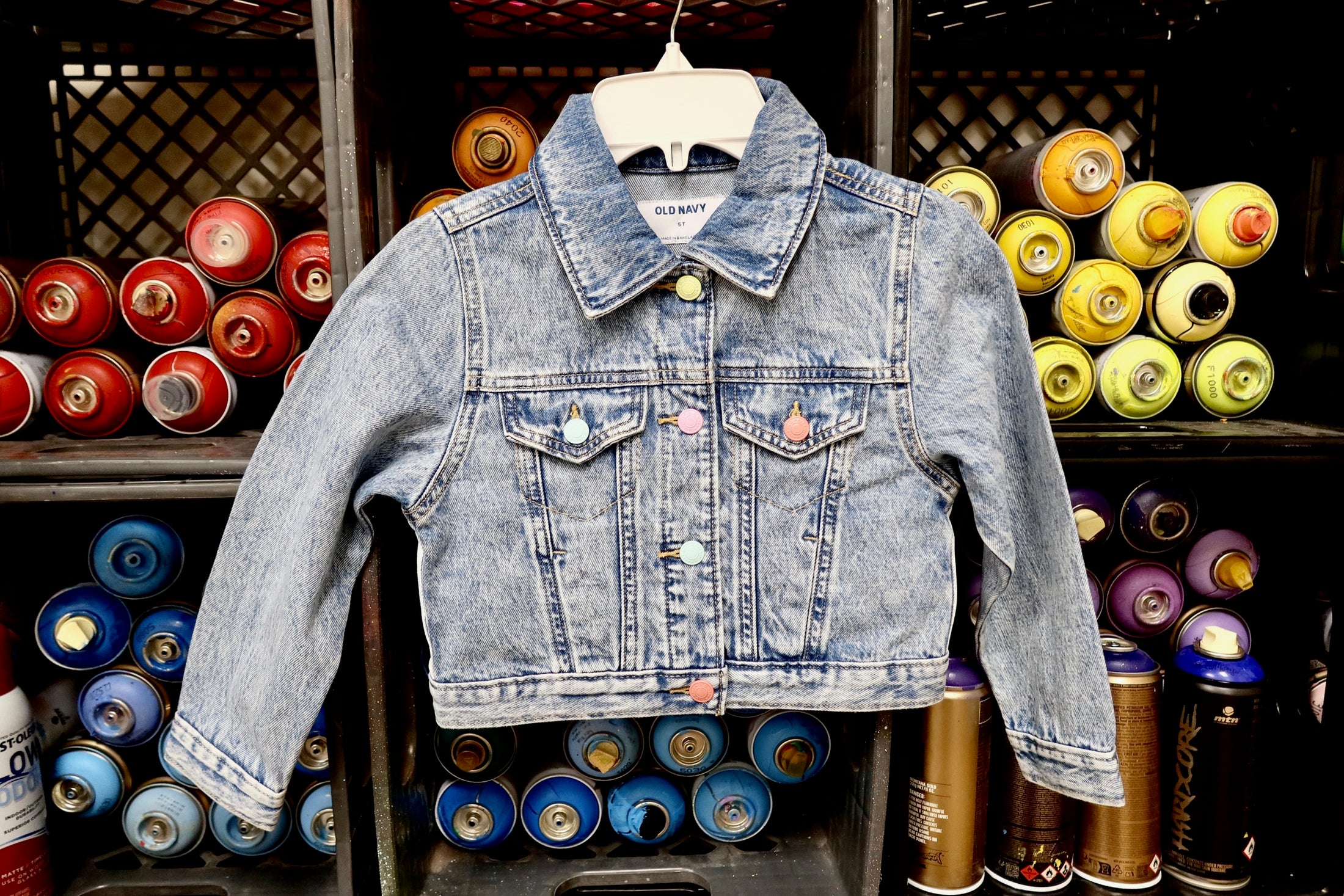 NYK Graffiti Art Denim Jackets