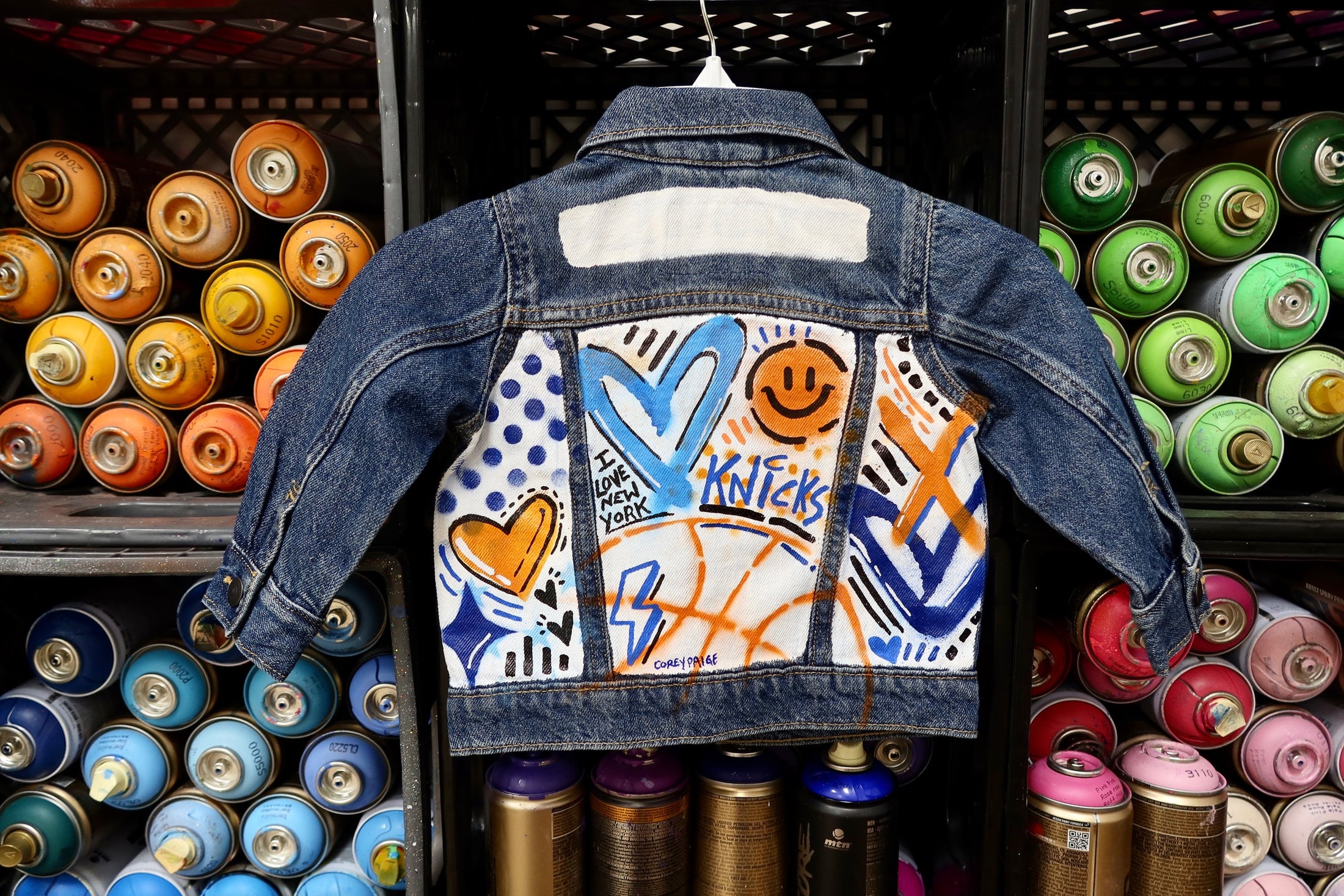 NYK Graffiti Art Denim Jackets