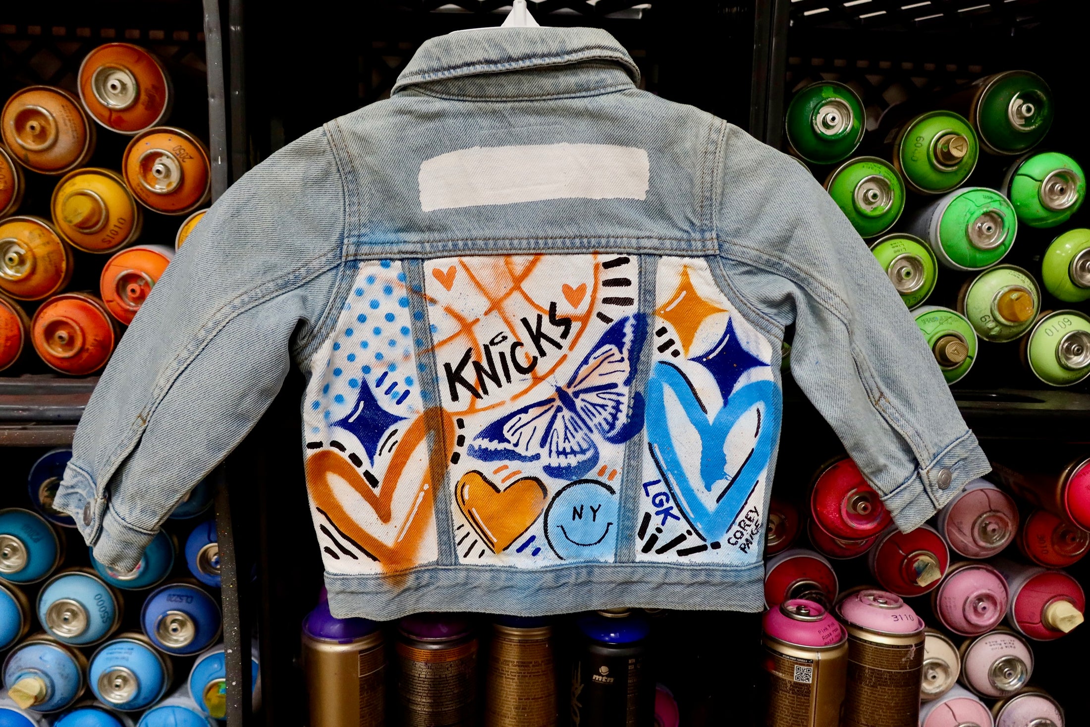 NYK Graffiti Art Denim Jackets
