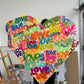 Lots of Love Heart Painting