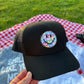 Rainbow Electric Love Patch Hat