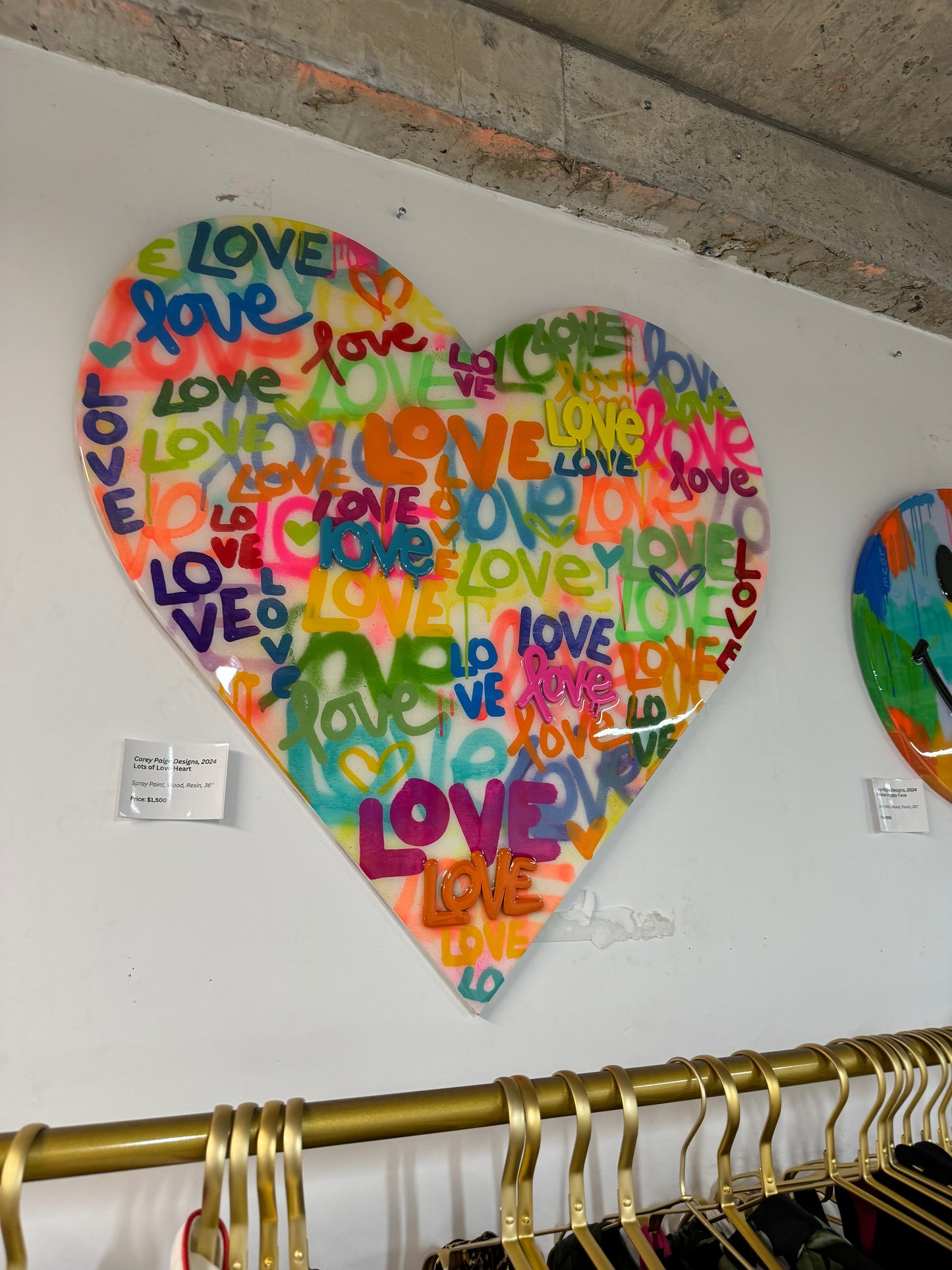 Lots of Love Heart Painting