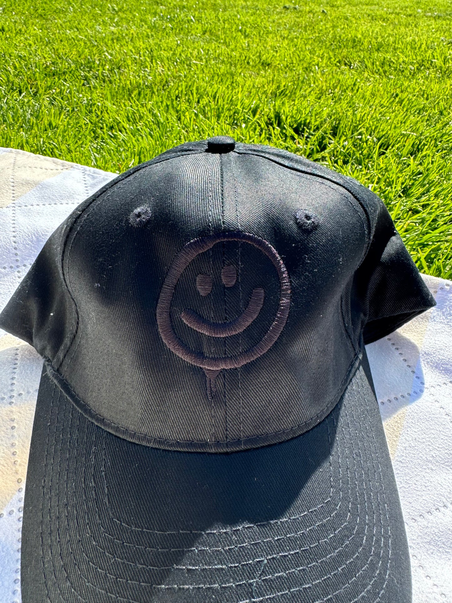 Drippy Happy Face Hat