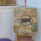 BAM Comic Book Pop Art Painting