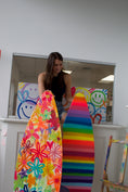 Load image into Gallery viewer, Striped Surfboard Painting
