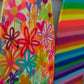 Graffiti Flowers Surfboard Painting