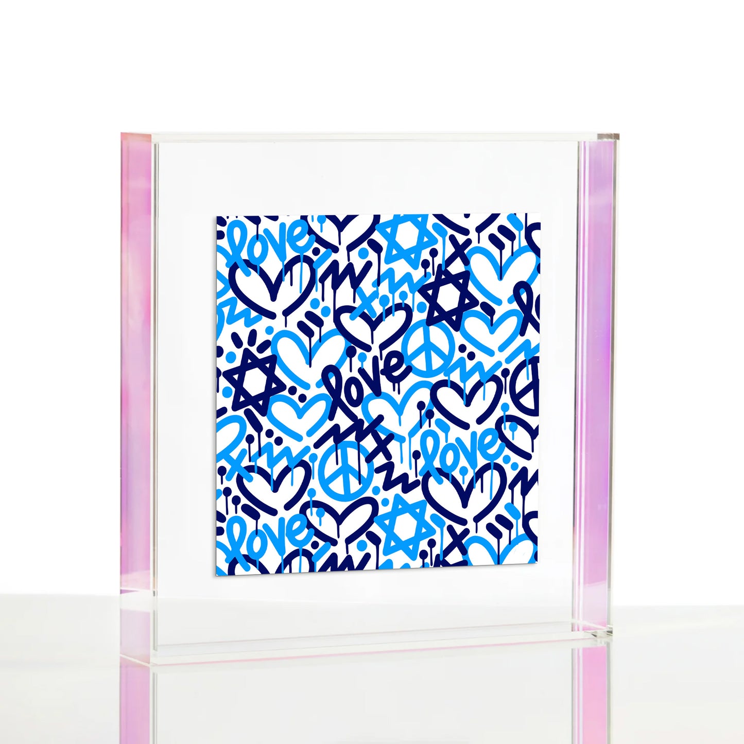 Jewish Love Wexel Float Frame