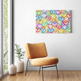 Load image into Gallery viewer, Lightning Love Graffiti Canvas Print
