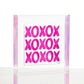 Pink XOXO Wexel Float Frame