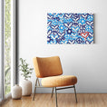 Load image into Gallery viewer, Jewish Love Red Accent Heart Canvas Print
