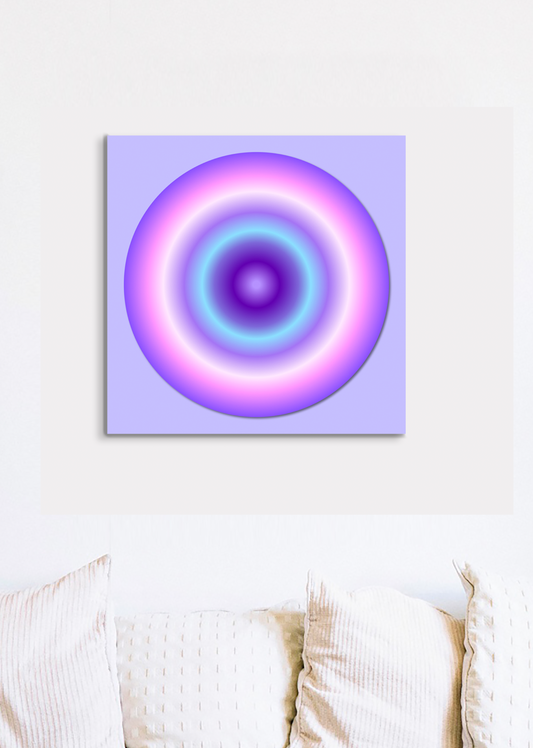 Purple Ombre Acrylic Print