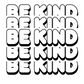 Be Kind Coloring Sheet