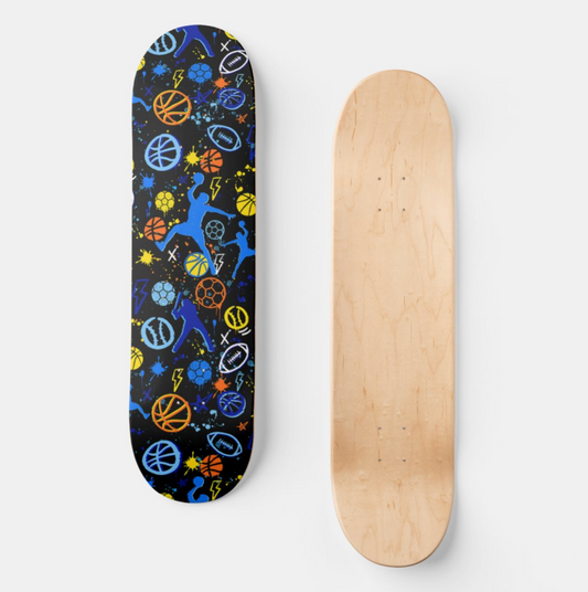 All Star Skateboard Deck