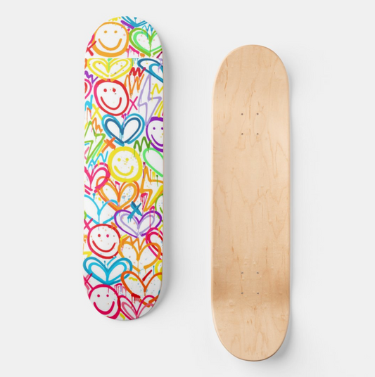 Lightning Love Skateboard Deck