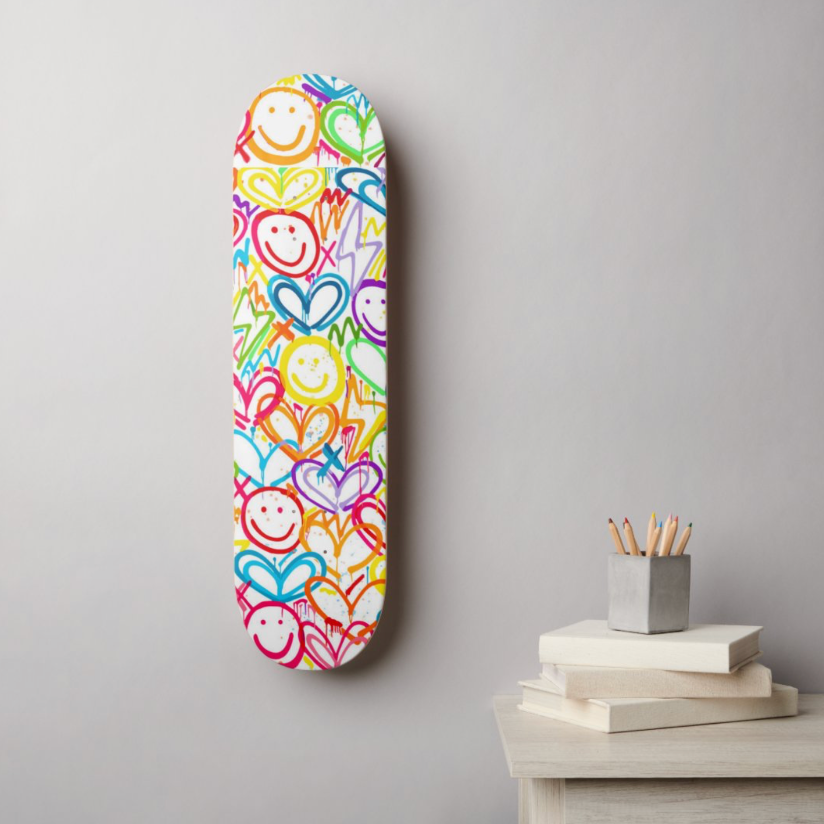 Lightning Love Skateboard Deck