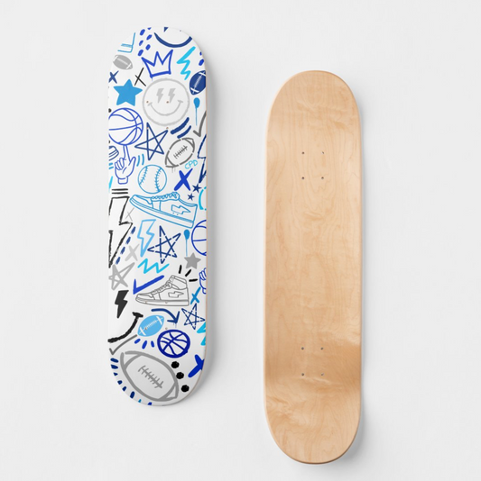 Dudes Den Skateboard Deck