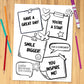 Kindness Coloring Sheet Pack