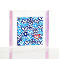 Load image into Gallery viewer, Jewish Love Red Accent Heart Wexel Float Frame
