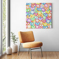 Load image into Gallery viewer, Lightning Love Graffiti Canvas Print

