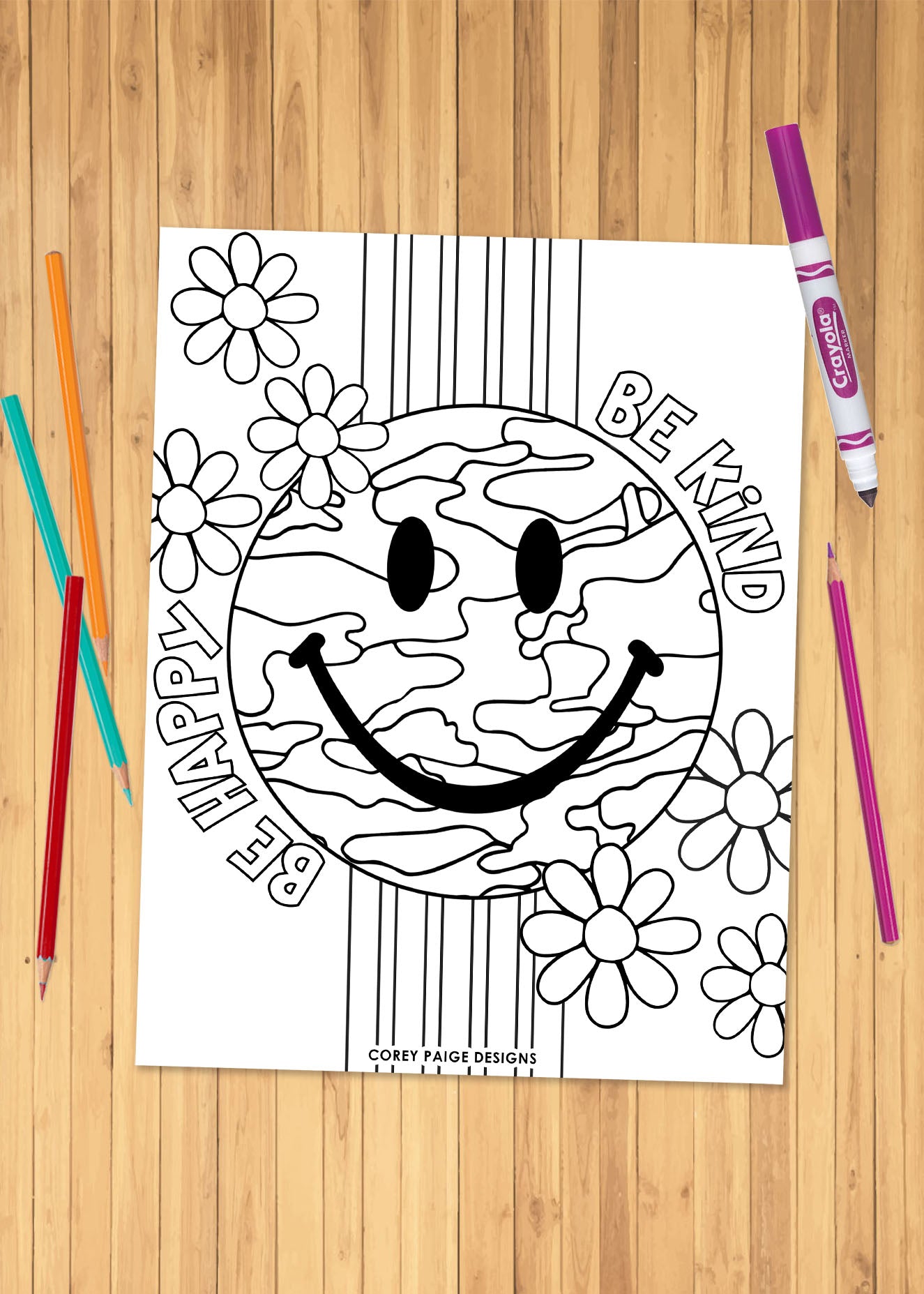 Kindness Coloring Sheet Pack