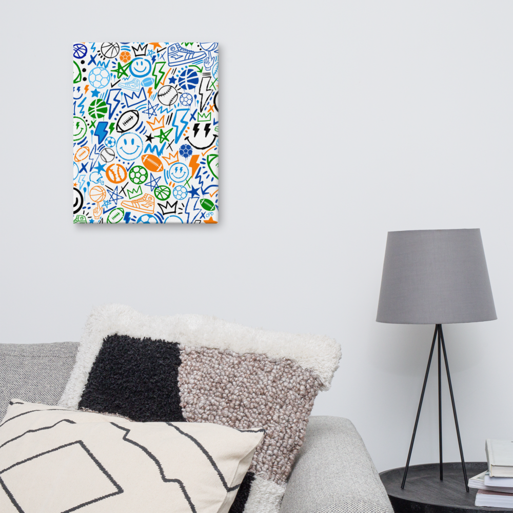 Boys Club Canvas Print