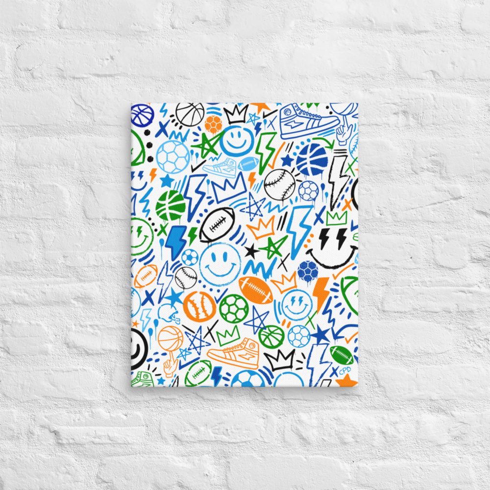 Boys Club Canvas Print