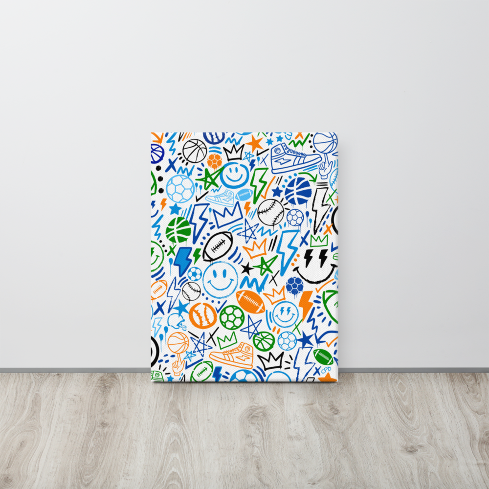 Boys Club Canvas Print