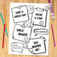 Kindness Coloring Sheet Pack