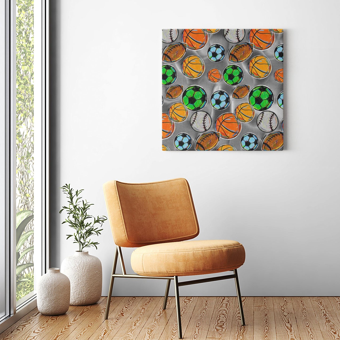 Ballin' All Day Canvas Print