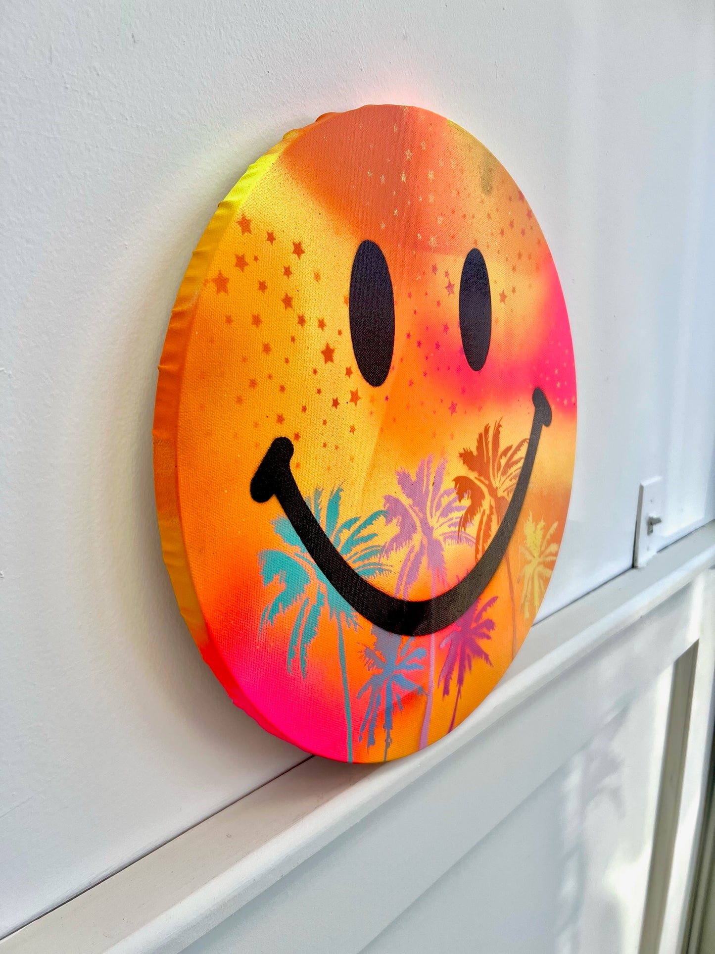 Happy Face Canvas Drop May '23